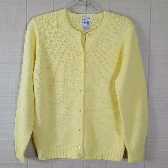 Leon Levin Classic Cardigan Sweater 